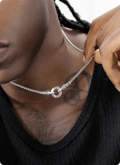 S925 sterling silver clavicle necklace for women with pendant, available in 50cm, 55cm or 60cm lengths