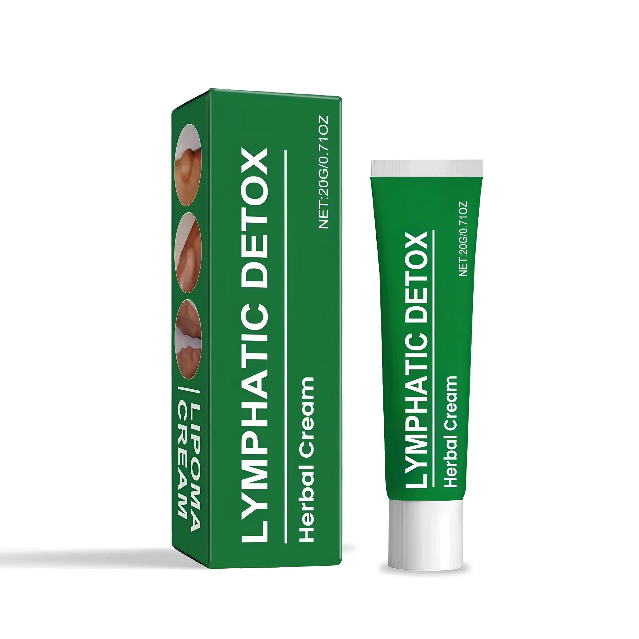 20g tube of herbal body soothing cream with aesculus chinensis and mint extracts