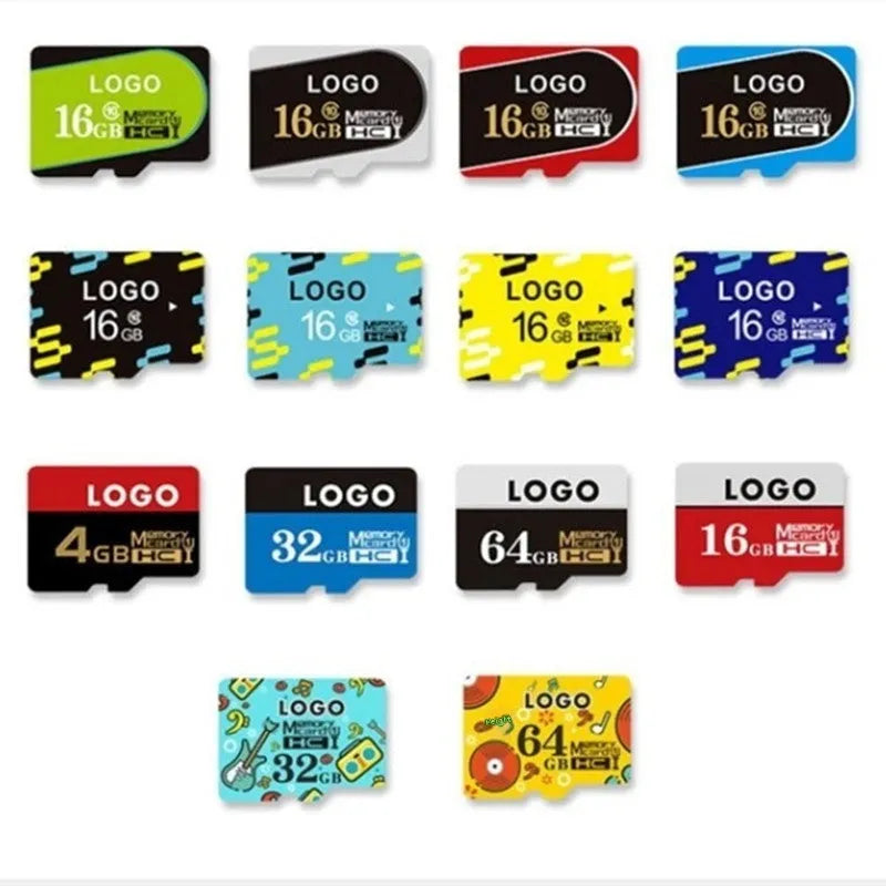 MicroSD memory card with SD adapter for recorder and monitoring device storage expansion