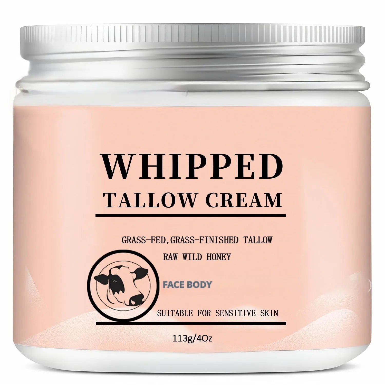Jar of 113g butter cream facial moisturiser for dry skin relief