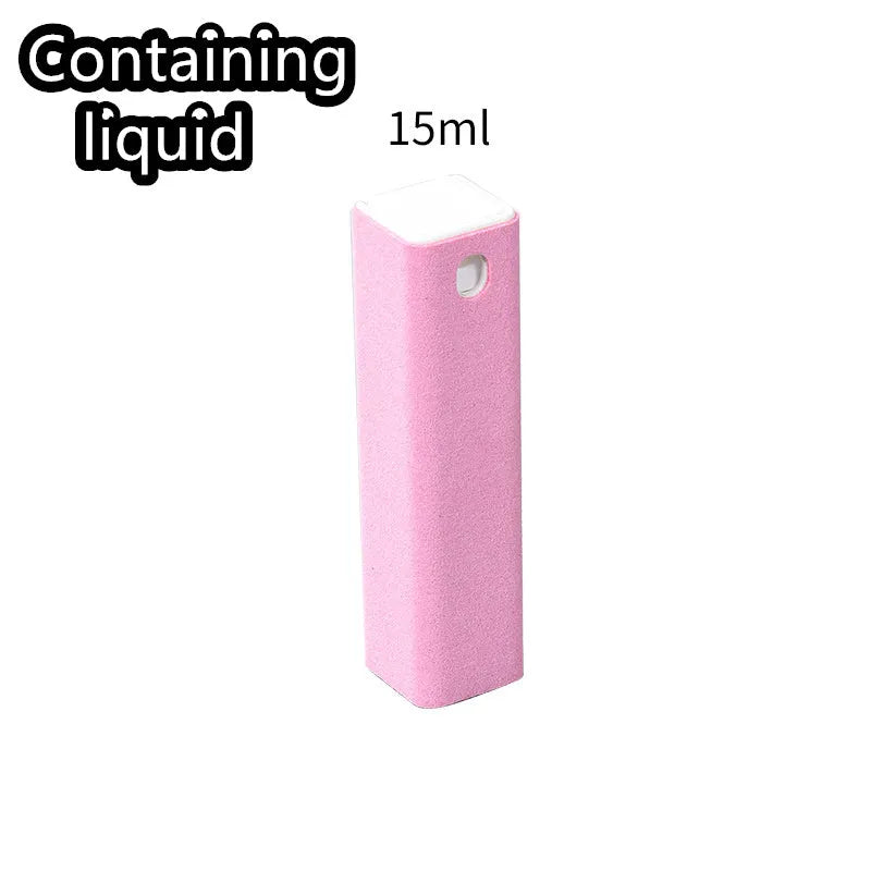 Square 15ml 2-in-1 phone and tablet screen cleaner with integrated storage bottle