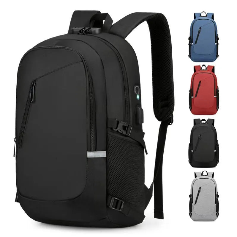 Oxford cloth computer backpack in street trend style with 20-35 litre capacity for leisure travel