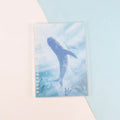 Hand Ledger loose leaf notebook with hard cover in A5 or B5 size with animal design patterns
