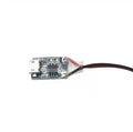 RC model aircraft navigation light set with multi-colour LEDs and shell probe alarm