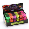 25ml tube of neon face and body paint gouache in non-toxic formulation for safe skin application
