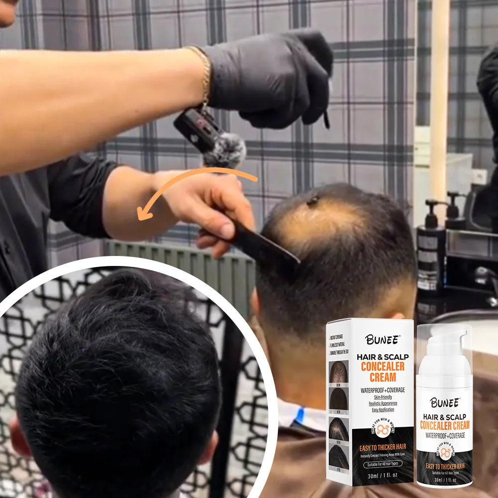 30 ml scalp concealer pomade bottle for covering hair thinning areas on the scalp