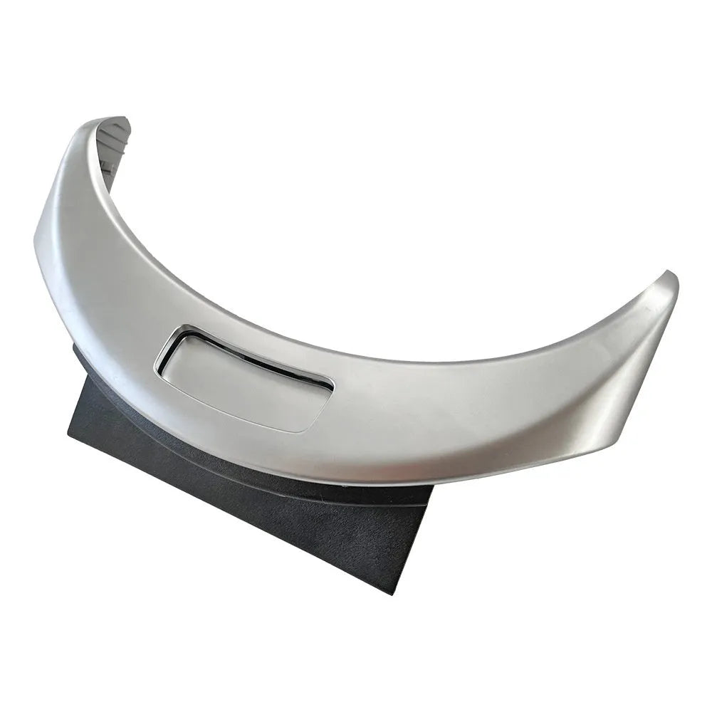 Silver electroplated armrest button panel for Mercedes C-Class and GLC dashboard