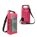 PVC waterproof crossbody bag for mobile phone protection during swimming and outdoor water sports