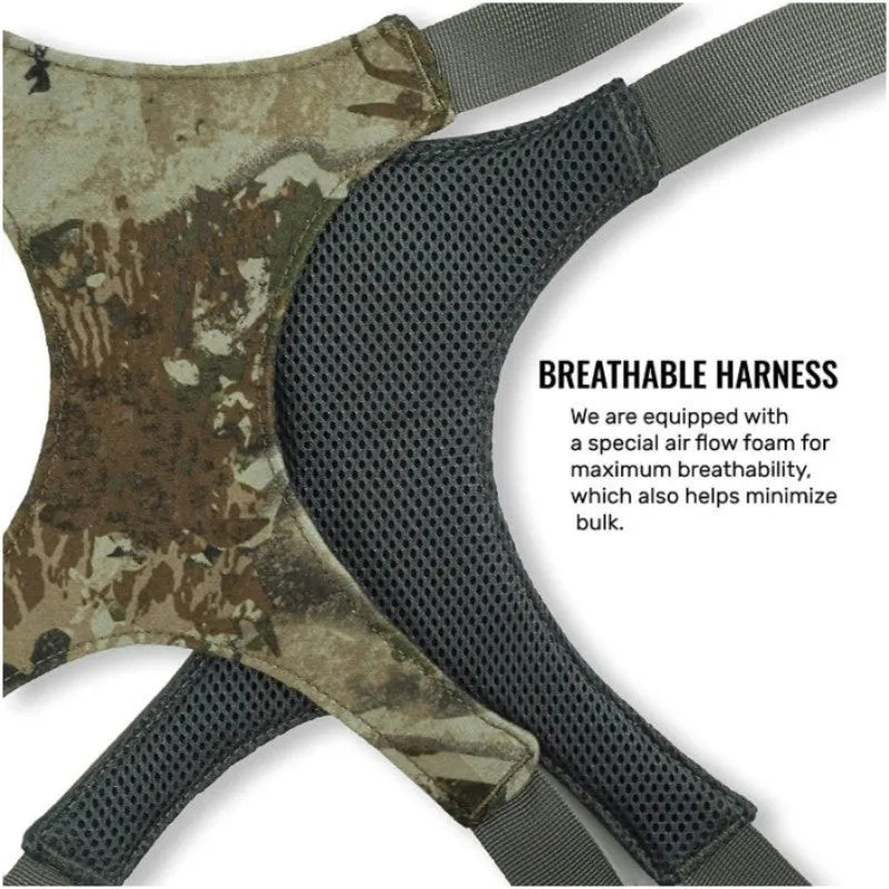 Outdoor hunting telescope bag adjustable polyester binoculars chest pack camouflage