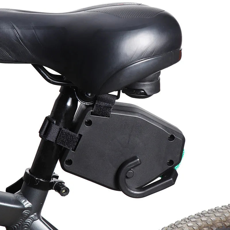 Black plastic bicycle trailer traction rope for connecting parent-child cycling trailers