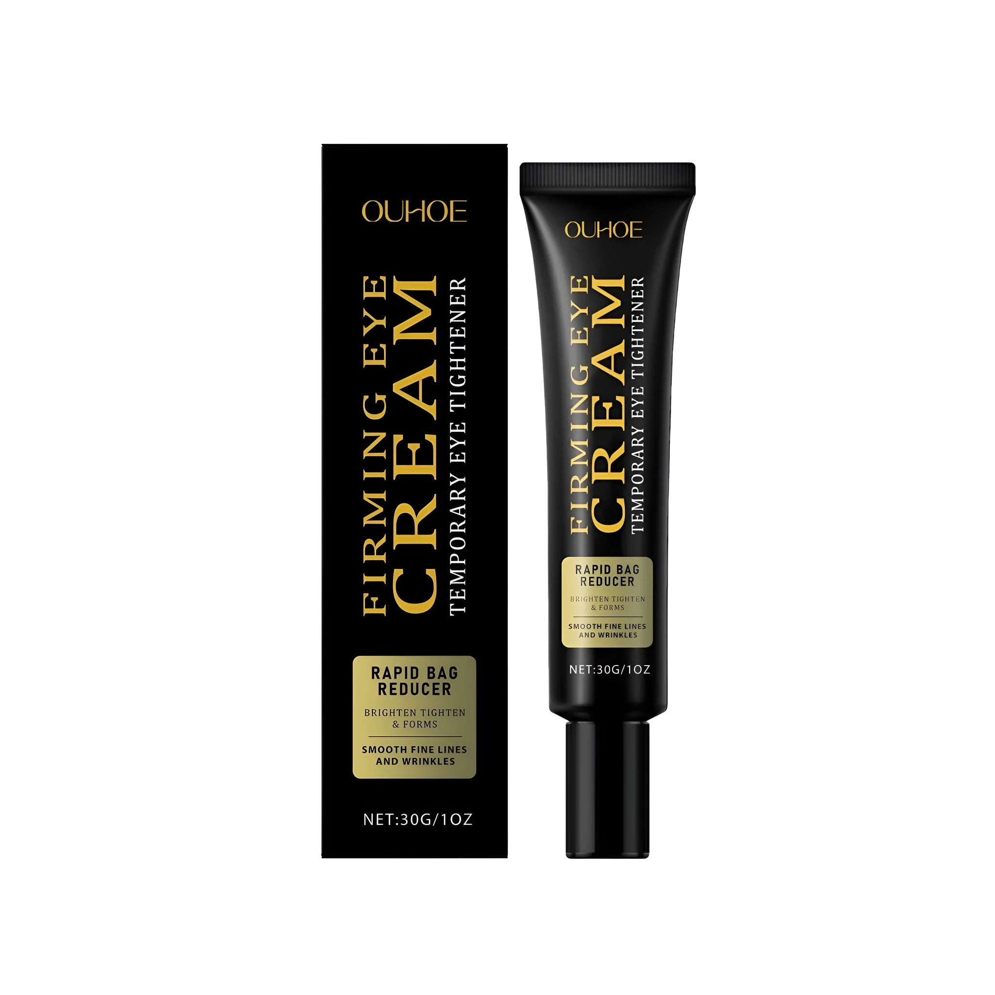 30g tube of anti aging and firming eye cream for dark circles and wrinkles with hyaluronic acid