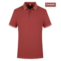 Men's cotton pearl cotton short sleeve polo shirt in white with regular fit and side slits