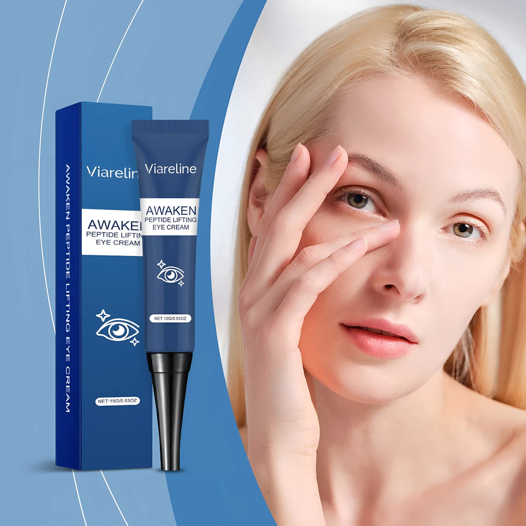 Viareline Collagen Firming Eye Cream 15g jar with moisturising massage formula for eyes