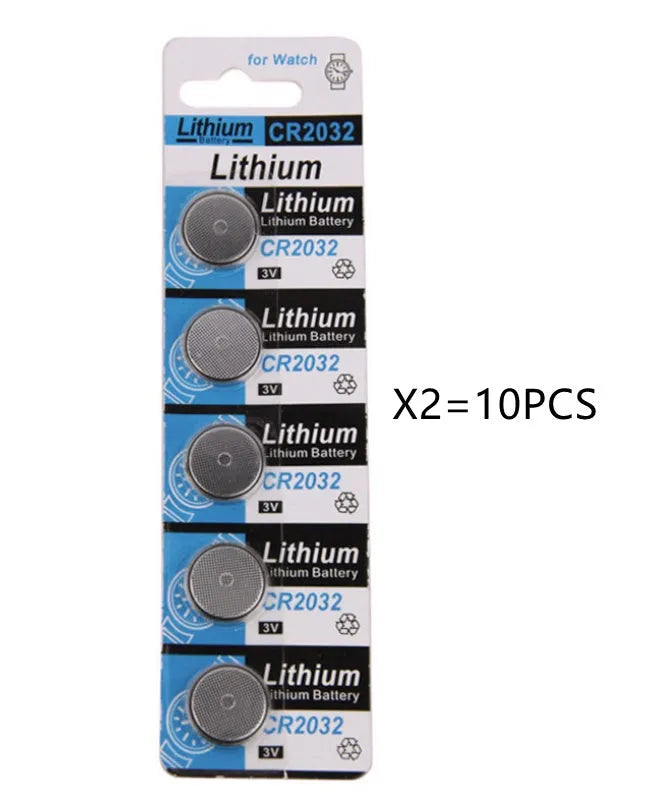 CR2032 3 volt lithium button battery for electronic scales and remote controls