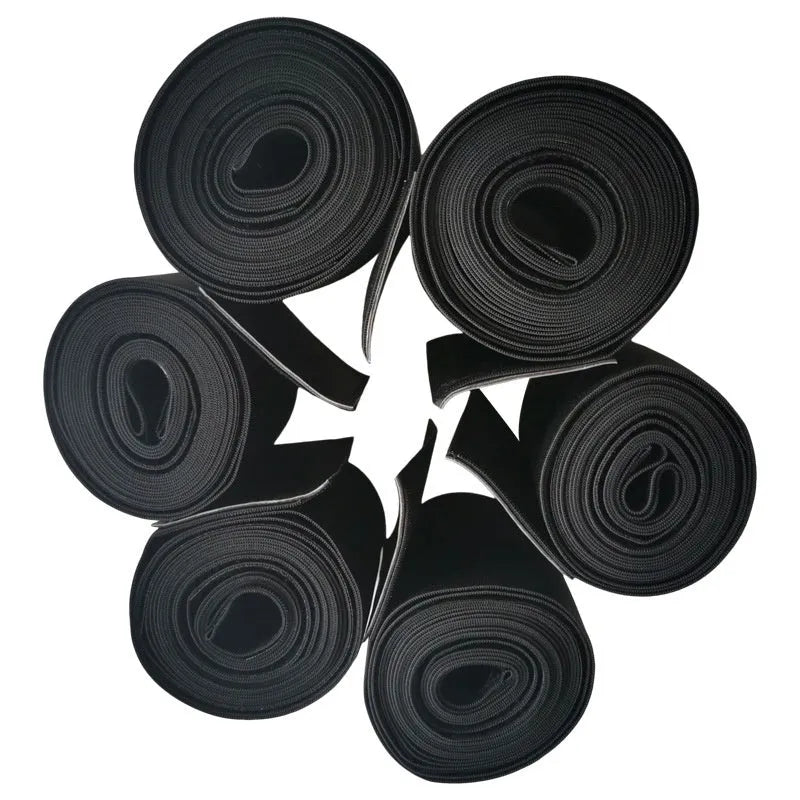 Women's waist trainer exercise belt with latex silk fabric in multiple length options
