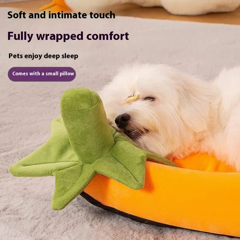 Removable washable dog mat in brown, shown in an L size of 70x45cm for dogs up to 12.5kg.