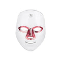 Rechargeable manual touch LED beauty mask in black, white or rose gold finish