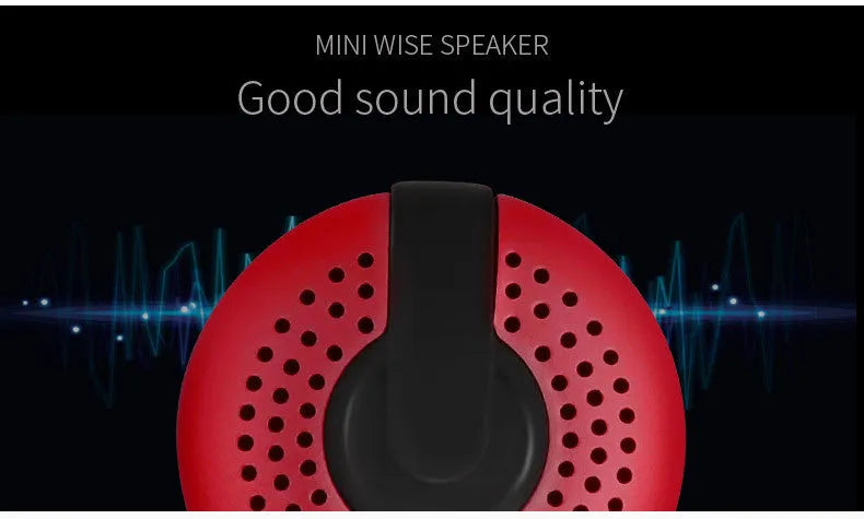Hieha XQ11 mini cylindrical portable Bluetooth speaker in silver colour on a table