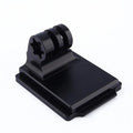 Aluminium alloy helmet camera mount bracket for GoPro and sports cameras with adjustable clamp