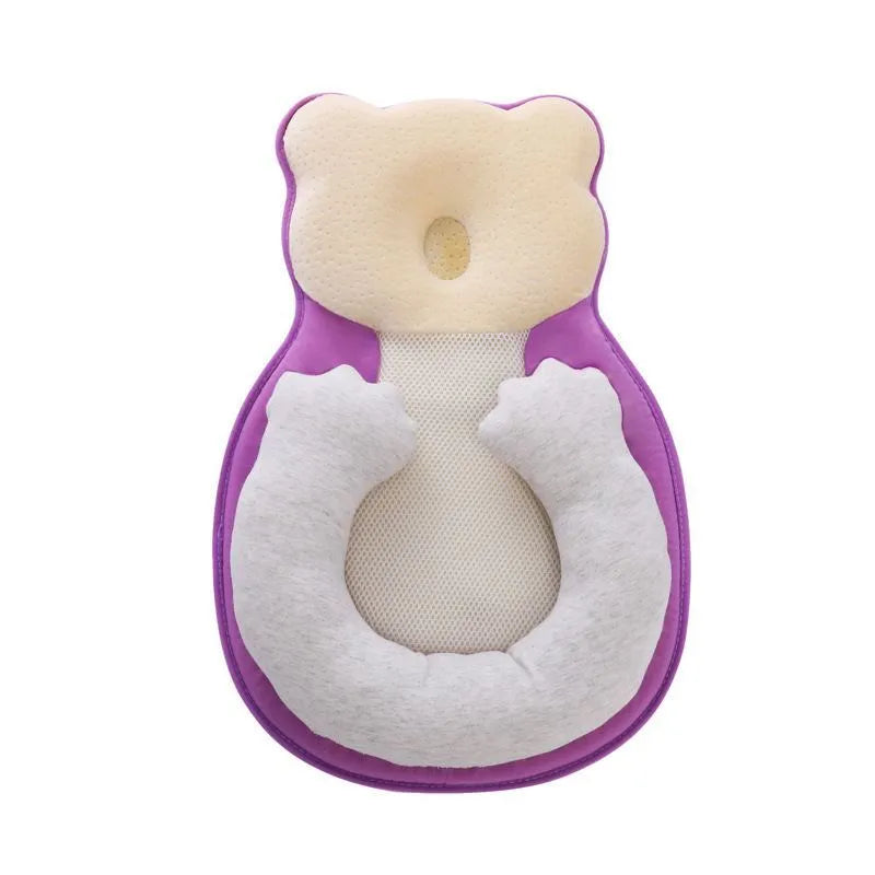 Portable folding baby travel crib with integrated soft cotton sleep cushion for newborns