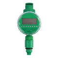 Green automatic watering timer device for garden drip irrigation systems
