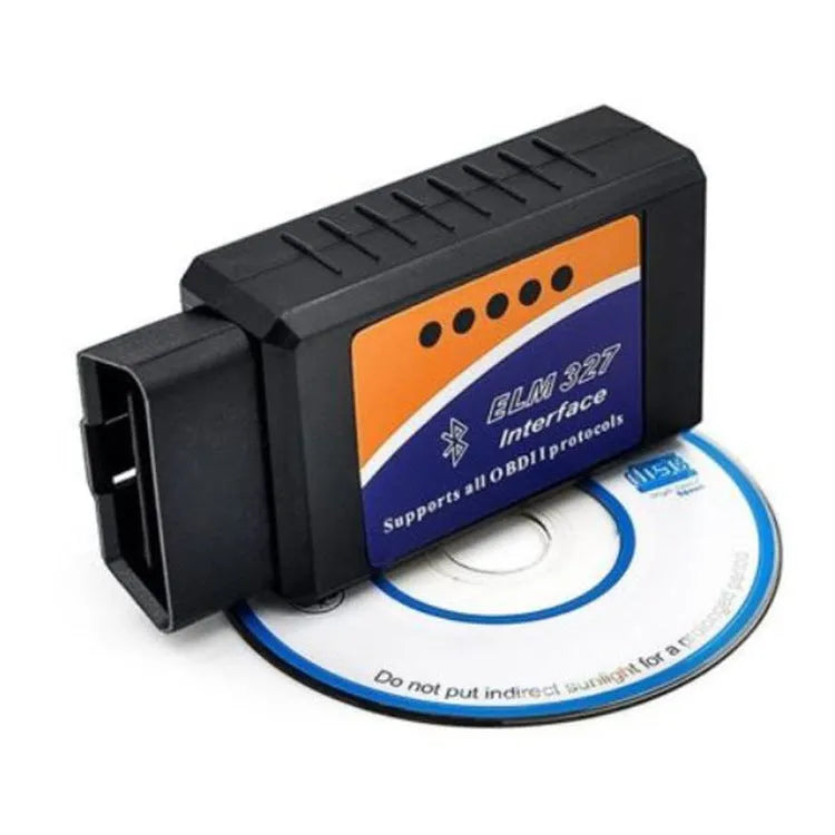 Bluetooth OBD2 scanner for Android and Windows with ELM327 chipset for vehicle diagnostics