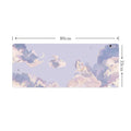 PVC leather electric desktop heating mat showing decorative pattern options for office hand warming