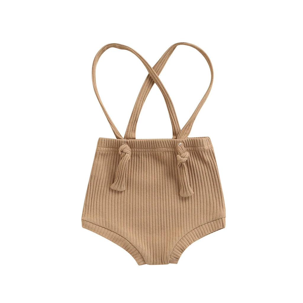 Baby carrier high waist triangle cotton stretch pants in solid colour, size 73cm
