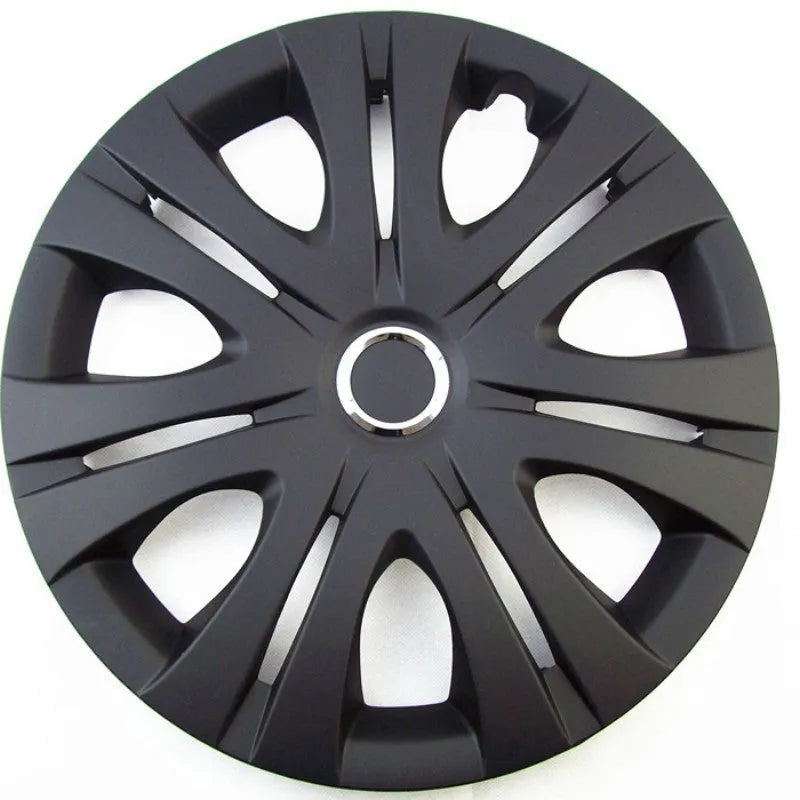 Universal silver ABS plastic wheel hub cover for car decoration