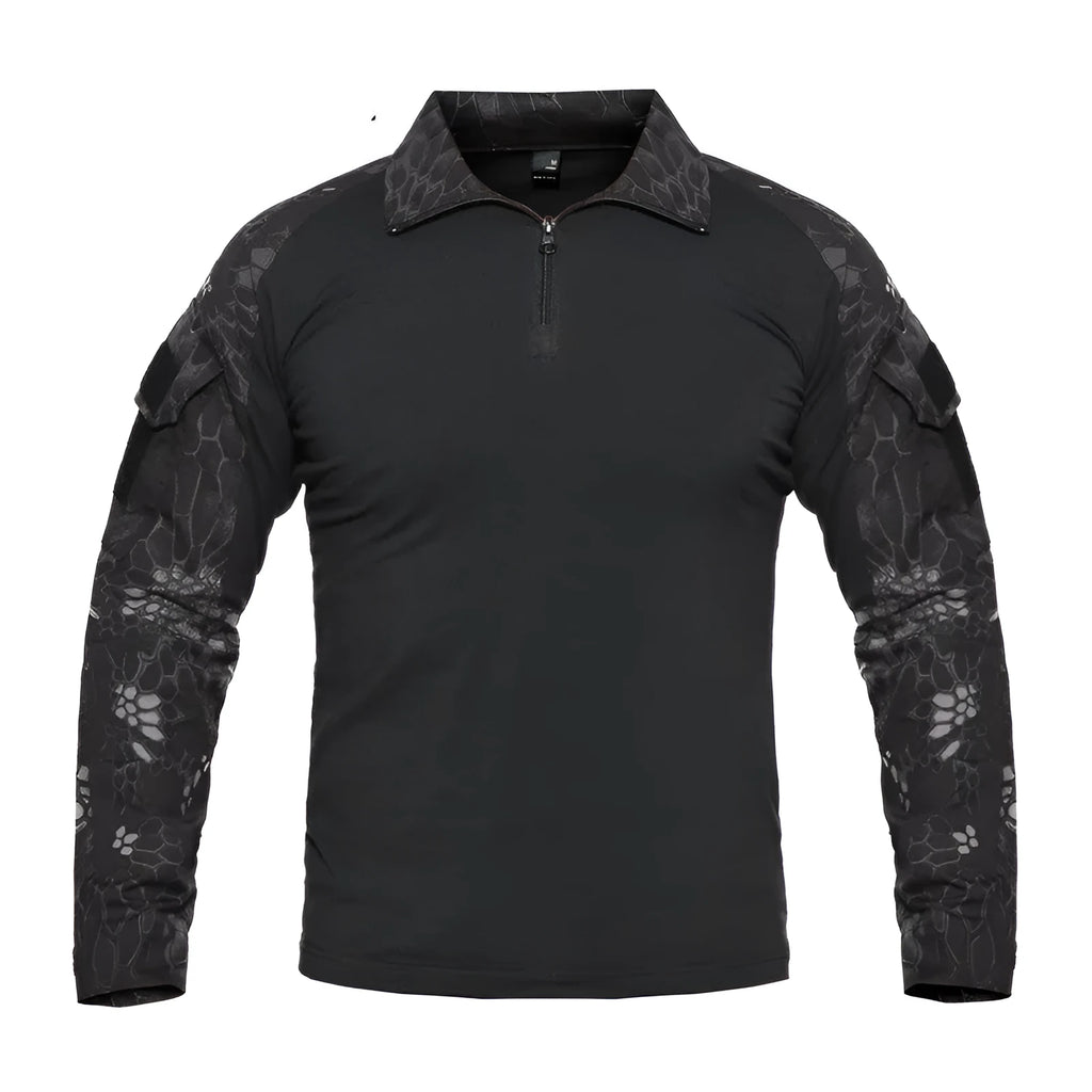 Frog tactical T-shirt polyester quick-drying breathable outdoor hiking running climbing top Army Green