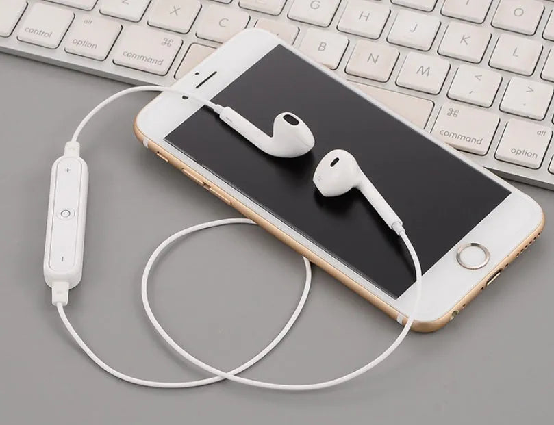 Jieli chip wireless Bluetooth S6 headset compatible with iPhone 6 7 8 plus models