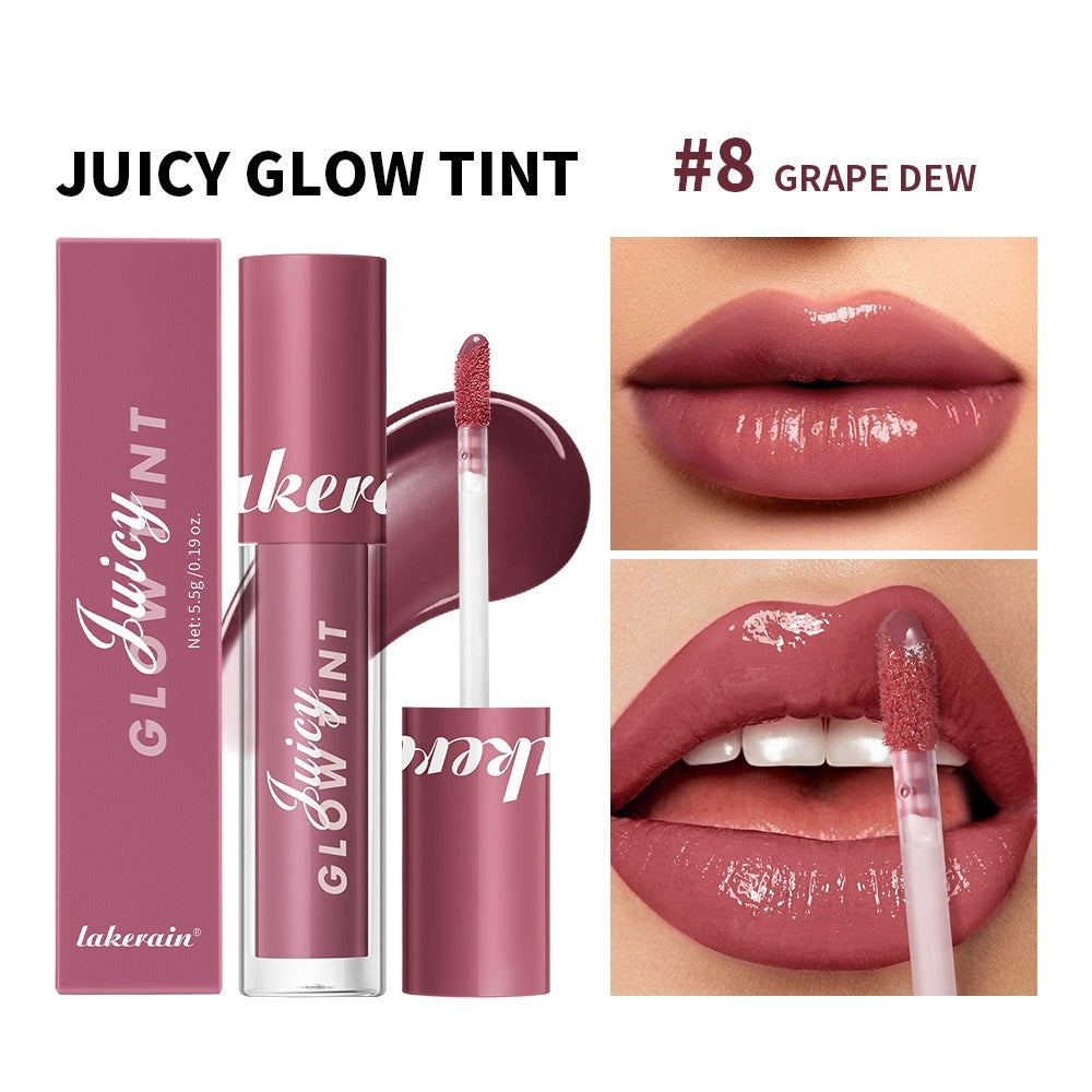 Juice Mirror Water Light Lip Lacquer: Hydrating Plumping Mirror Shine Lip Gloss & Glass Glaze for Juicy Luscious Lips