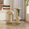 Solid wood cat turntable scratching post and climbing frame in various colour designs