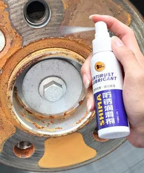 100ml multipurpose rust remover spray bottle with deep penetration for corrosion removal and waxy protection