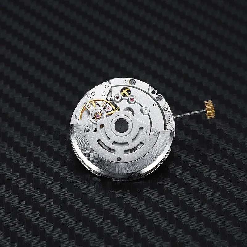 Silver 8215 automatic watch movement replacement with 25mm diameter