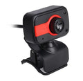 Blue, red or white mini USB webcam with a rotating head on a 1.45m cable.