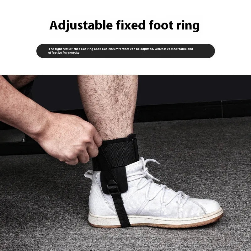 Colour-coded chest expander elastic belt with TPE tube for 100-300 lb resistance training.