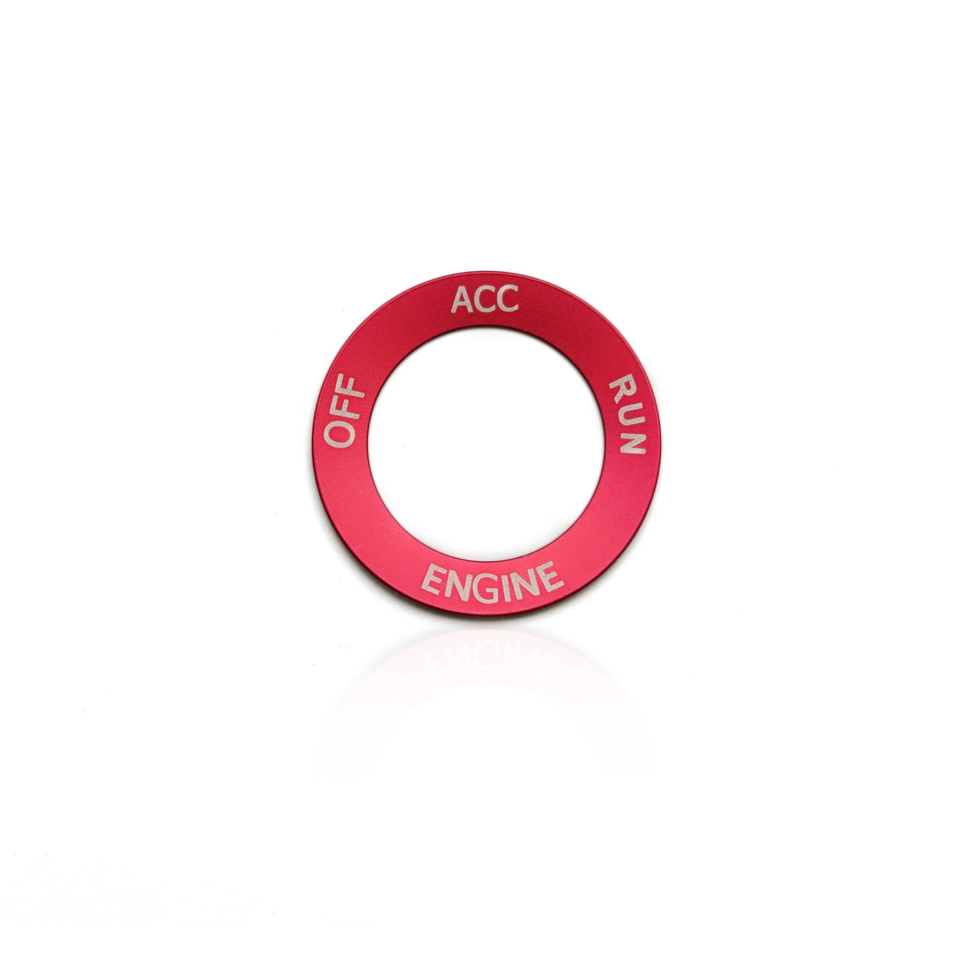 Aluminium alloy air conditioning knob decorative ring for 2015-2022 Dodge Challenger and Jeep Grand Cherokee
