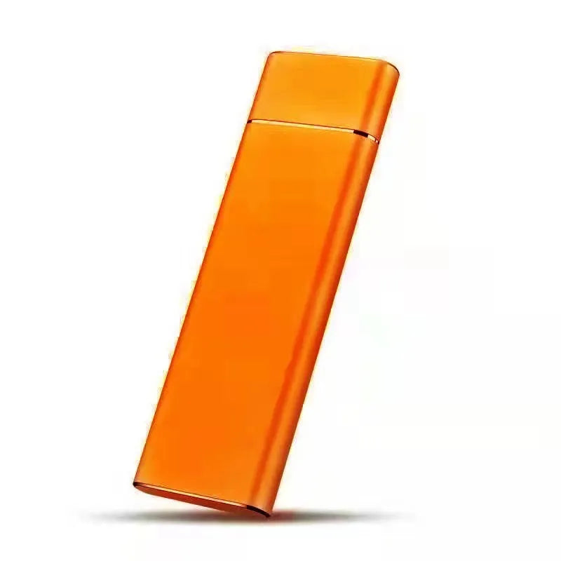 Ultra-thin 6TB SSD mobile hard disk with metal shell in multiple colour options