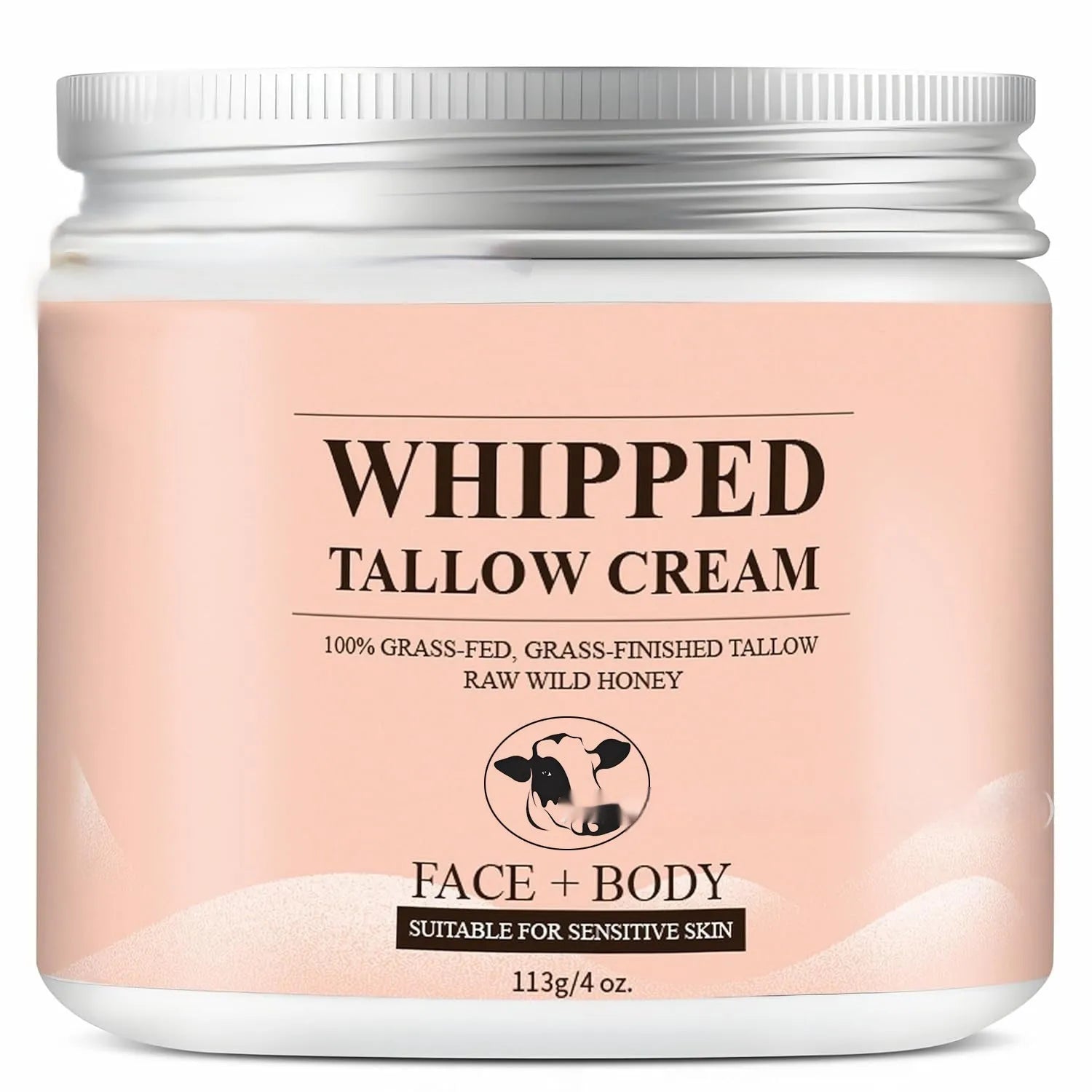 Jar of 113g butter cream facial moisturiser for dry skin relief