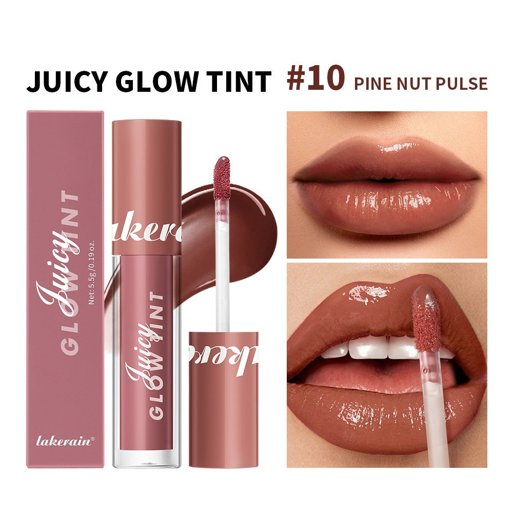 Juice Mirror Water Light Lip Lacquer: Hydrating Plumping Mirror Shine Lip Gloss & Glass Glaze for Juicy Luscious Lips