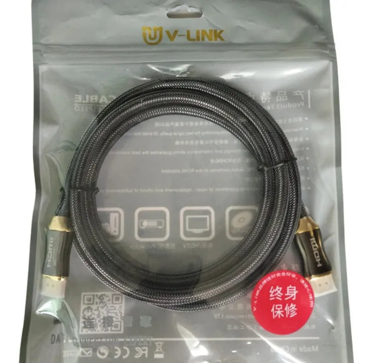Video projector monitor cable with copper conductor available in multiple lengths