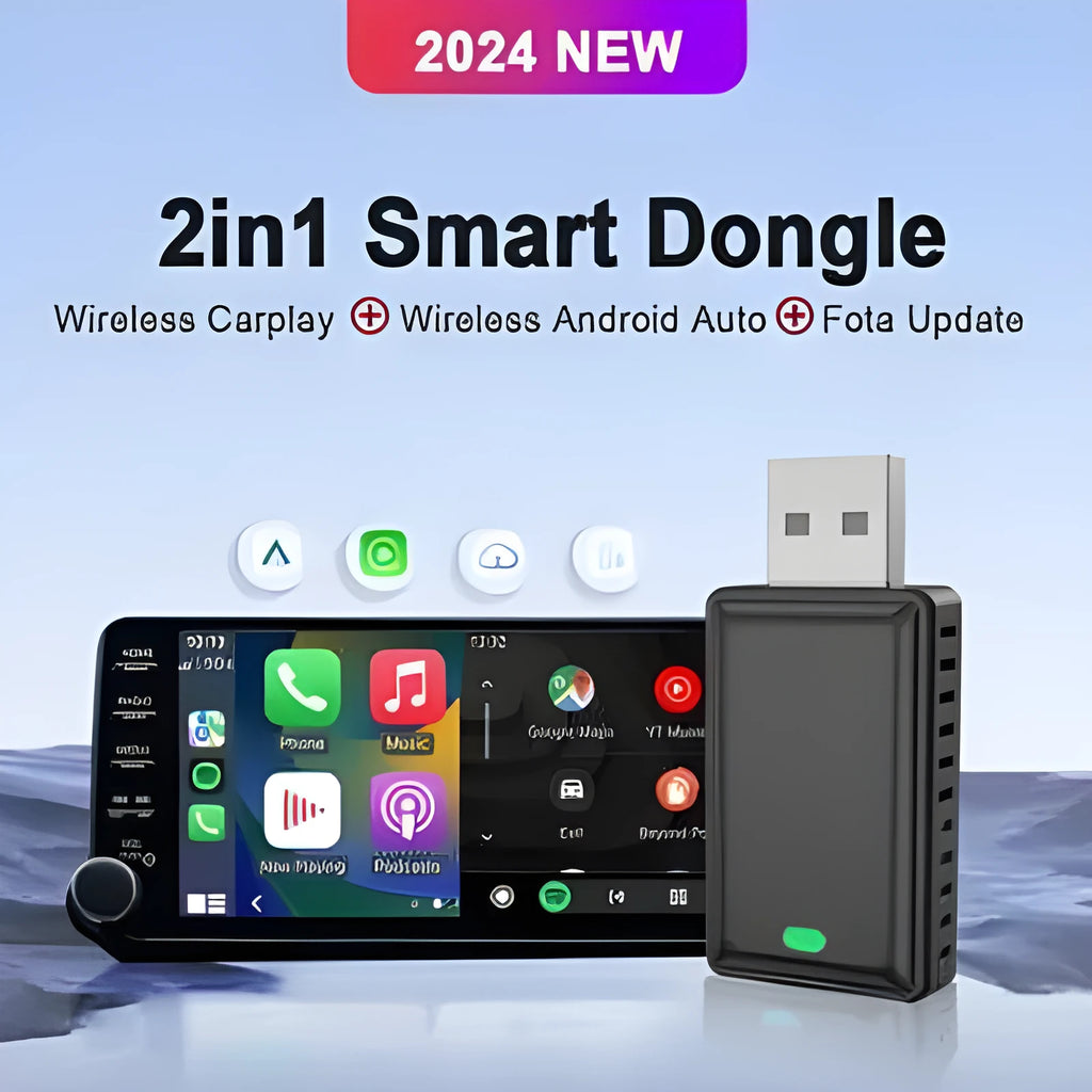 Black car GPS navigation unit with 9 inch screen mounted on dashboard