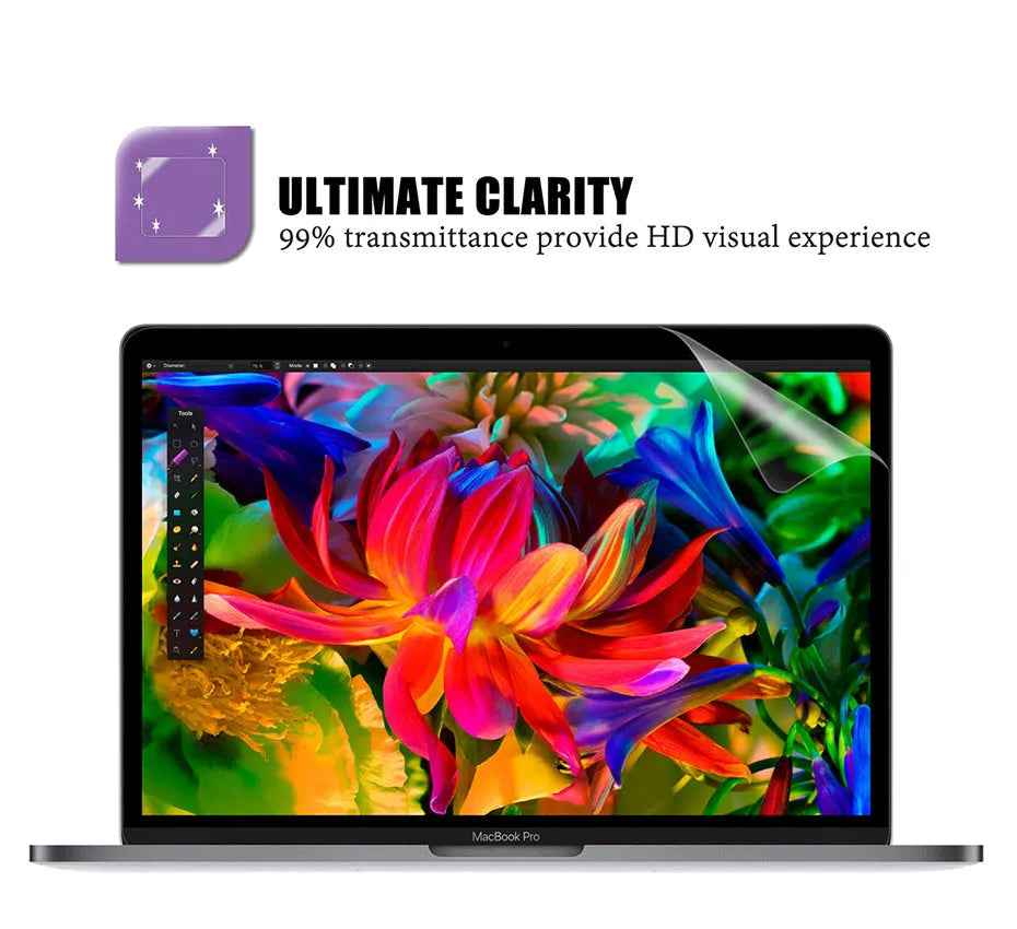 Lansheng matte screen protector for 13-inch MacBook Pro A1706 A1708 A1989 A2159 models.