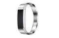 Stainless steel Fitbit Alta replacement bracelet with deployment buckle clasp in black, gold, rose gold, or silver.