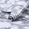 Roll of marble pattern waterproof PVC sticker for kitchen backsplash, 2 metres long