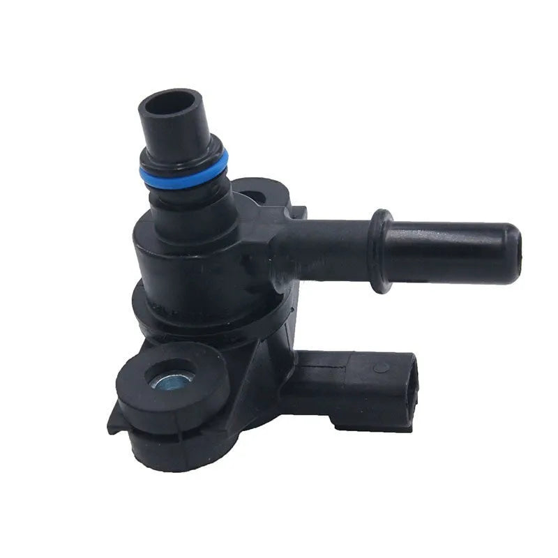 Black ABS plastic Ford boost solenoid valve with AU5A-9G866-AB model identification