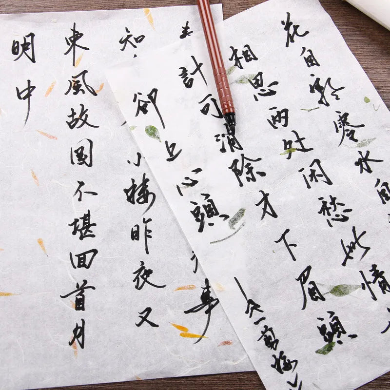 Traditional Chinese painting paper sheets in A4 size for brush calligraphy and ink wash art