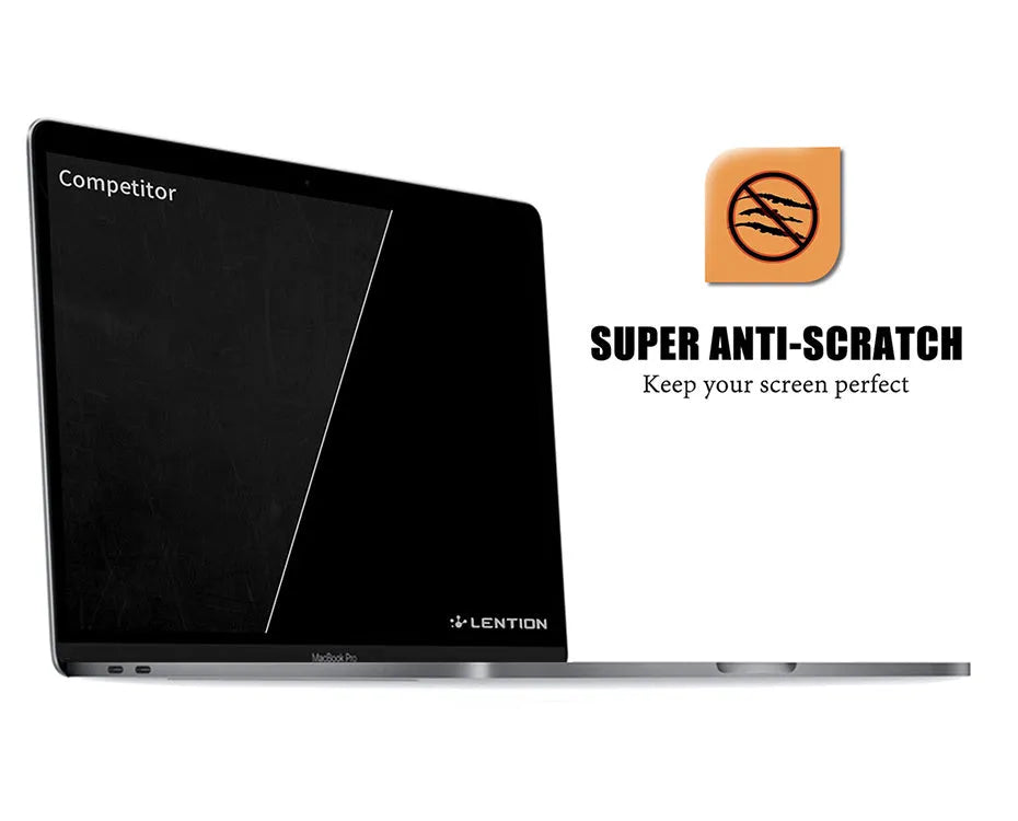 Lansheng matte screen protector for 13-inch MacBook Pro A1706 A1708 A1989 A2159 models.