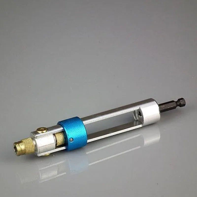 Half Time Drill driver attachment set with swivel head, Phillips bits, flathead bits, and countersink bits